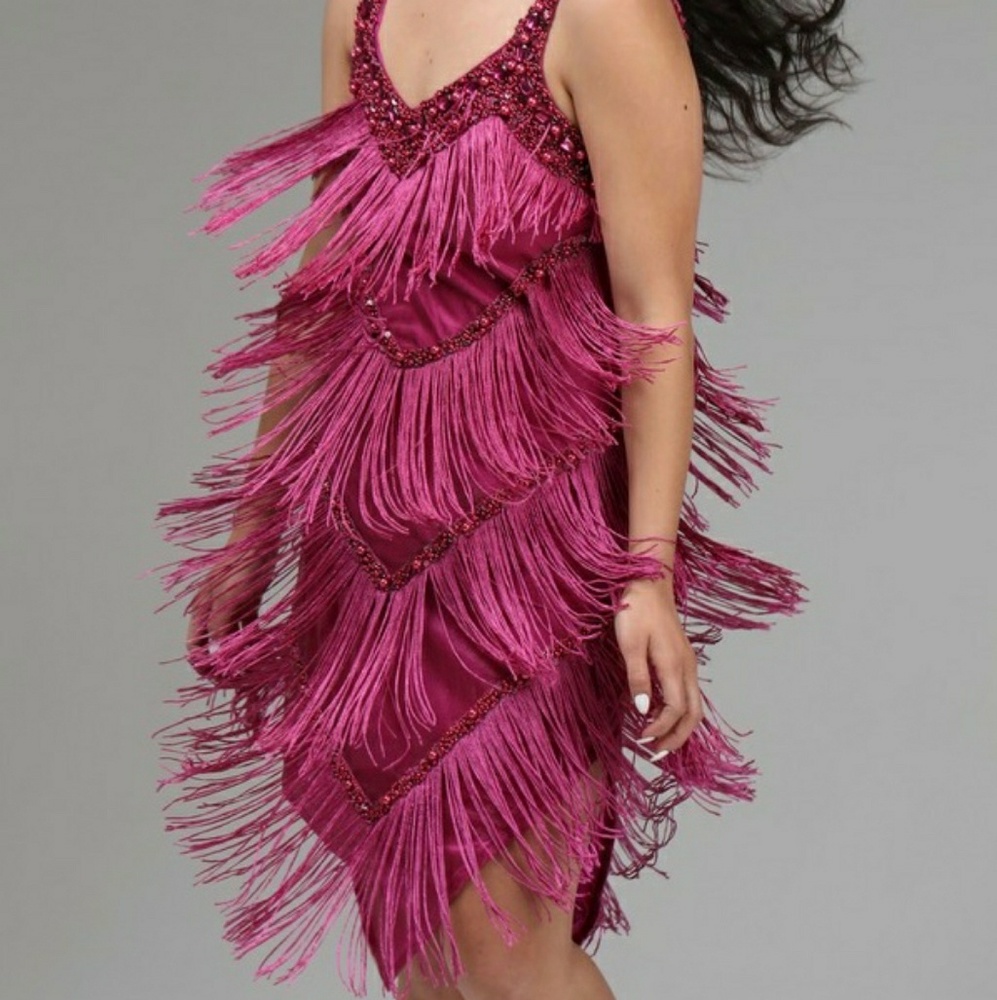 A Star Is Born Tassle Strappy Mini Dress
